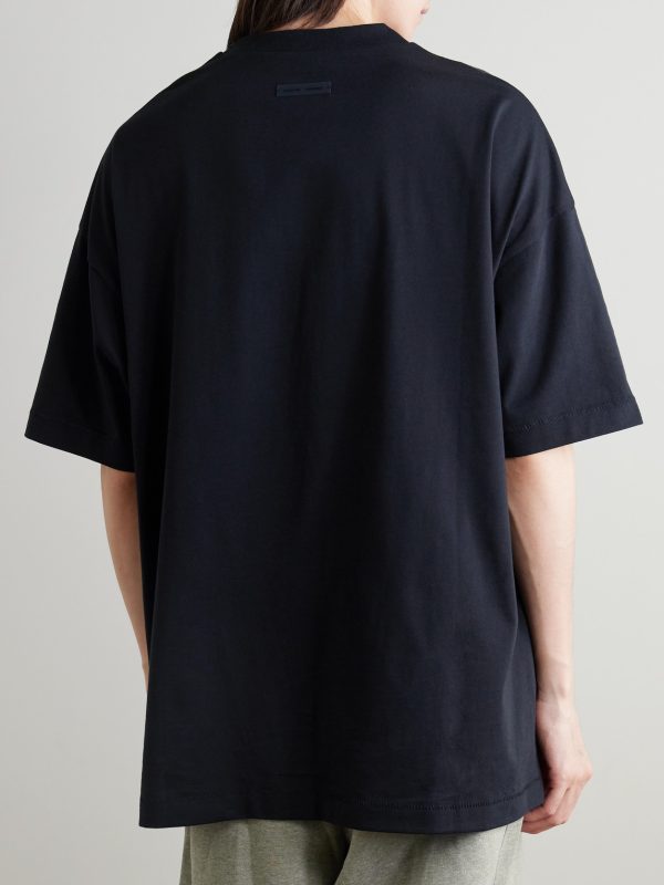 Logo-Print Cotton-Jersey T-Shirt - BK Logo-Print Cotton-Jersey T-Shirt - BK
