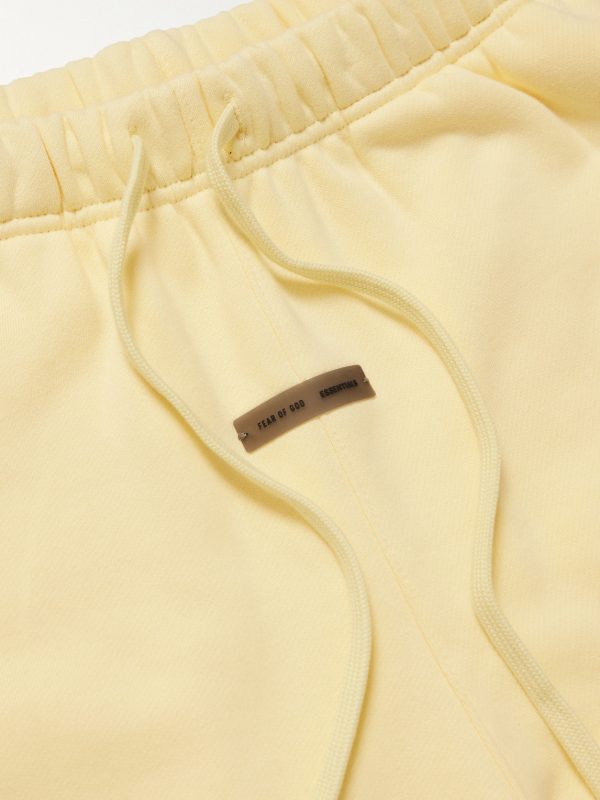 Logo-Print Cotton-Blend Jersey Sweatpants - E1