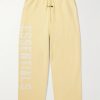 Logo-Print Cotton-Blend Jersey Sweatpants
