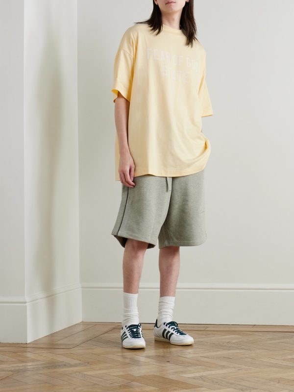 Logo-Print Cotton-Jersey T-Shirt - OU