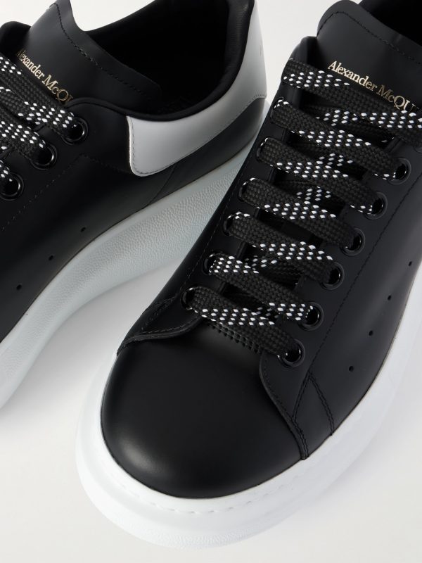 Exaggerated-Sole Studded Leather Sneakers - CU Exaggerated-Sole Studded Leather Sneakers - CU