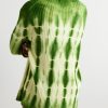 Wire Tie-Dyed Ribbed Cashmere Sweater - BK Wire Tie-Dyed Ribbed Cashmere Sweater - BK