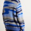 Alpaca-Blend Jacquard Sweater - BK Alpaca-Blend Jacquard Sweater - BK