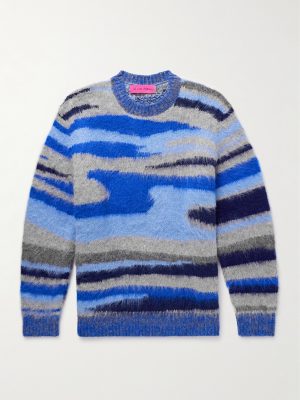 Alpaca-Blend Jacquard Sweater