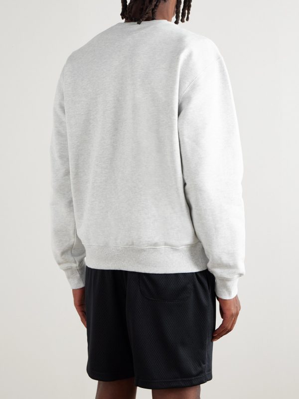 Logo-Print Cotton-Jersey Sweatshirt - BK Logo-Print Cotton-Jersey Sweatshirt - BK