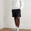 Straight-Leg Logo-Print Mesh Shorts - OU Straight-Leg Logo-Print Mesh Shorts - OU