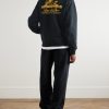 Unisphere Logo-Print Cotton-Jersey Hoodie - OU Unisphere Logo-Print Cotton-Jersey Hoodie - OU