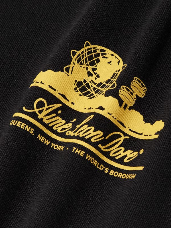 Unisphere Logo-Print Cotton-Jersey T-Shirt - CU Unisphere Logo-Print Cotton-Jersey T-Shirt - CU