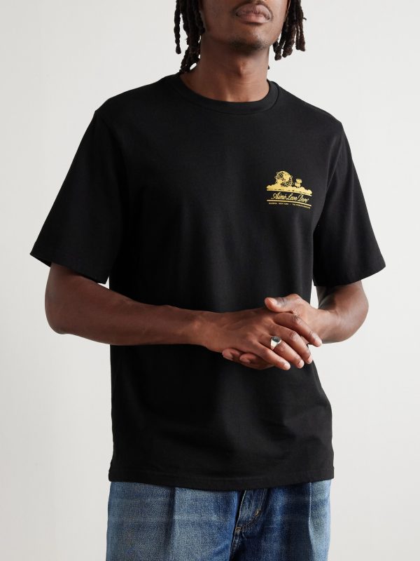 Unisphere Logo-Print Cotton-Jersey T-Shirt - FR Unisphere Logo-Print Cotton-Jersey T-Shirt - FR
