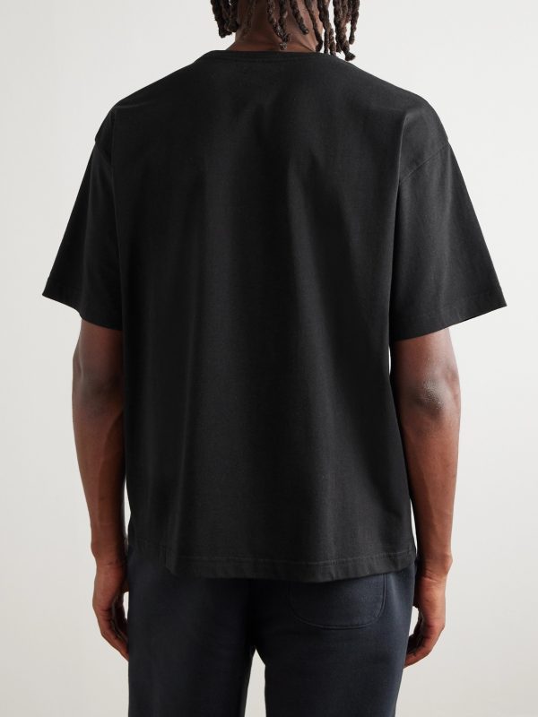 Logo-Print Cotton-Jersey T-Shirt - BK Logo-Print Cotton-Jersey T-Shirt - BK