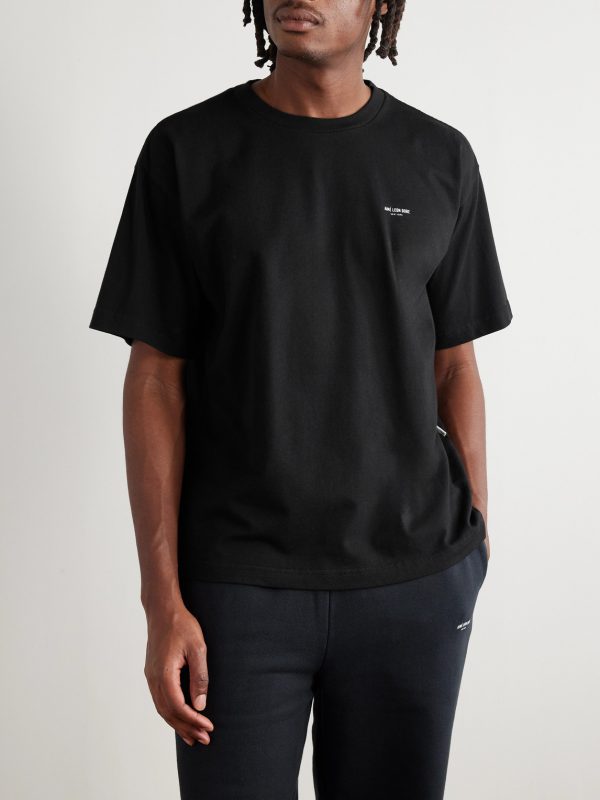 Logo-Print Cotton-Jersey T-Shirt - FR Logo-Print Cotton-Jersey T-Shirt - FR