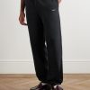 Straight-Leg Logo-Print Cotton-Jersey Sweatpants - FR Straight-Leg Logo-Print Cotton-Jersey Sweatpants - FR