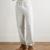 Straight-Leg Logo-Print Cotton-Jersey Sweatpants - FR