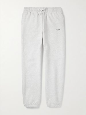 Straight-Leg Logo-Print Cotton-Jersey Sweatpants Straight-Leg Logo-Print Cotton-Jersey Sweatpants