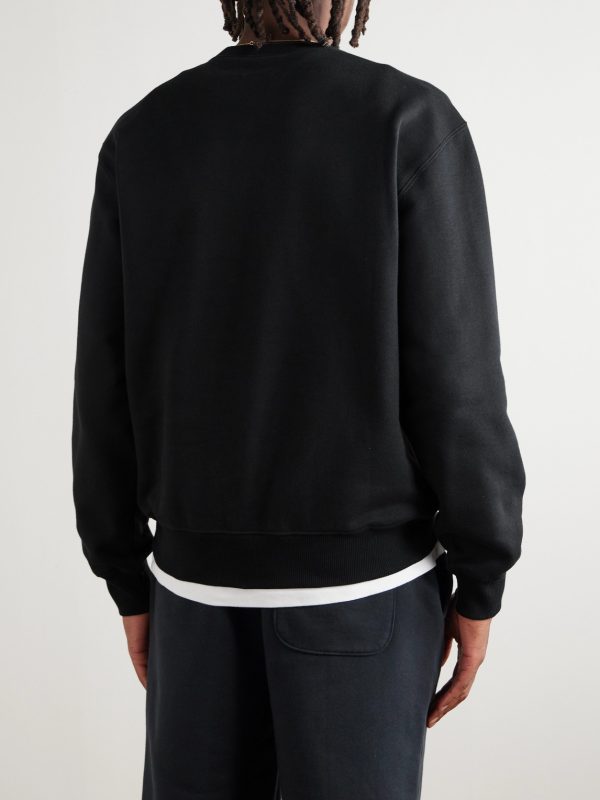 Logo-Print Cotton-Jersey Sweatshirt - BK
