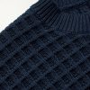 Waffle-Knit Cotton Sweater - CU Waffle-Knit Cotton Sweater - CU