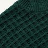 Waffle-Knit Cotton Sweater - CU