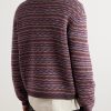 Abstract Jacquard-Knit Wool-Blend Sweater - BK