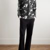 Camouflage-Print Cotton-Mesh T-Shirt - OU Camouflage-Print Cotton-Mesh T-Shirt - OU
