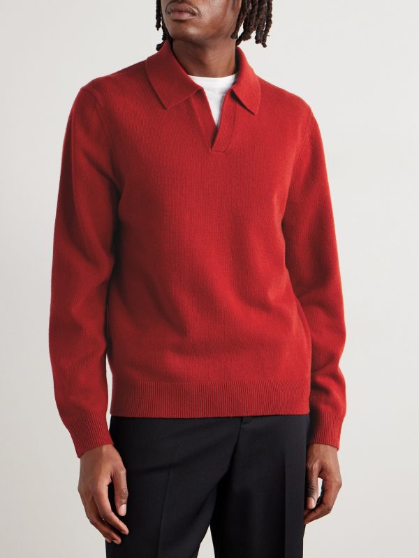 Merino Wool Polo Shirt - FR Merino Wool Polo Shirt - FR
