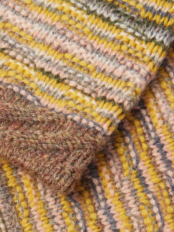 Abstract Jacquard-Knit Wool-Blend Sweater - CU