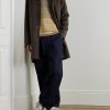 Abstract Jacquard-Knit Wool-Blend Sweater - OU