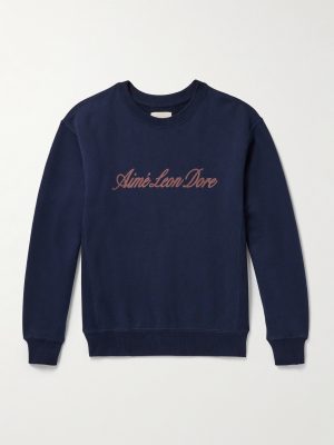 Logo-Print Cotton-Jersey Sweatshirt