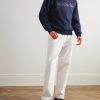 Logo-Print Cotton-Jersey Sweatshirt - OU Logo-Print Cotton-Jersey Sweatshirt - OU