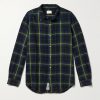 Checked Cotton-Flannel Shirt