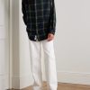 Checked Cotton-Flannel Shirt - OU