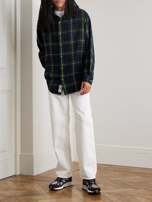 Checked Cotton-Flannel Shirt - OU