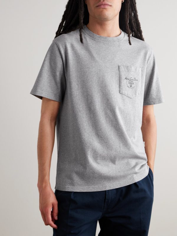 Clothier Logo-Print Cotton-Jersey T-Shirt - FR Clothier Logo-Print Cotton-Jersey T-Shirt - FR