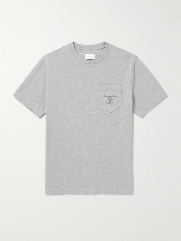 Clothier Logo-Print Cotton-Jersey T-Shirt Clothier Logo-Print Cotton-Jersey T-Shirt