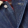Corduroy-Trimmed Denim Barn Jacket - CU Corduroy-Trimmed Denim Barn Jacket - CU