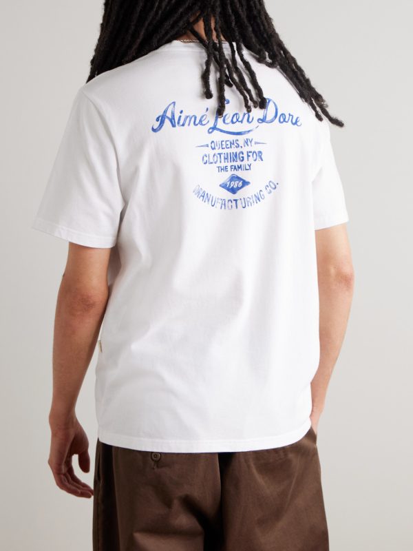 Clothier Logo-Print Cotton-Jersey T-Shirt - BK