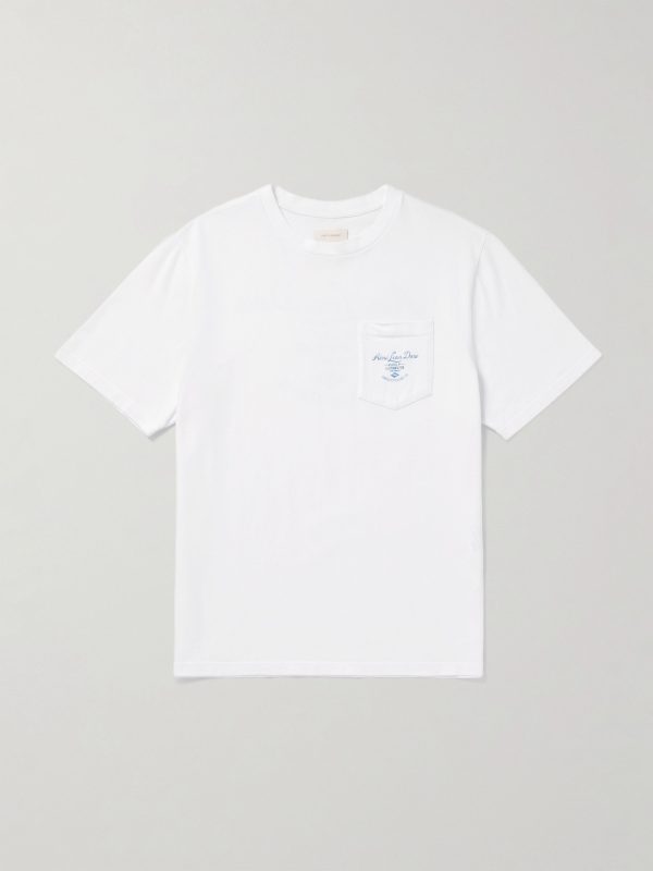 Clothier Logo-Print Cotton-Jersey T-Shirt