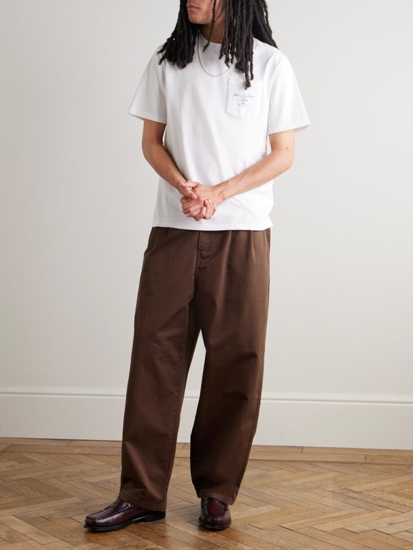 Clothier Logo-Print Cotton-Jersey T-Shirt - OU