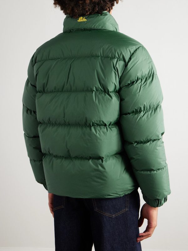 Logo-Embroidered WINDSTOPPER® by GORE-TEX LABS Hooded Down Jacket - BK Logo-Embroidered WINDSTOPPER® by GORE-TEX LABS Hooded Down Jacket - BK