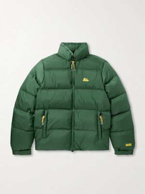 Logo-Embroidered WINDSTOPPER® by GORE-TEX LABS Hooded Down Jacket Logo-Embroidered WINDSTOPPER® by GORE-TEX LABS Hooded Down Jacket