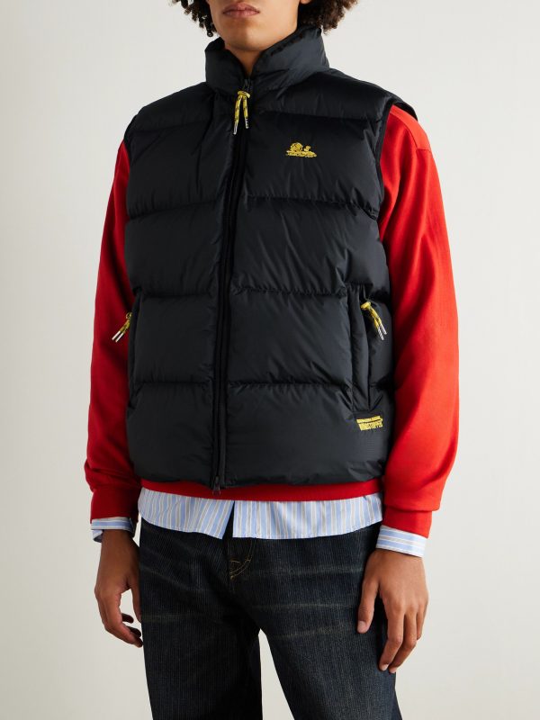 Logo-Embroidered Quilted WINDSTOPPER® by GORE-TEX LABS Down Gilet - FR
