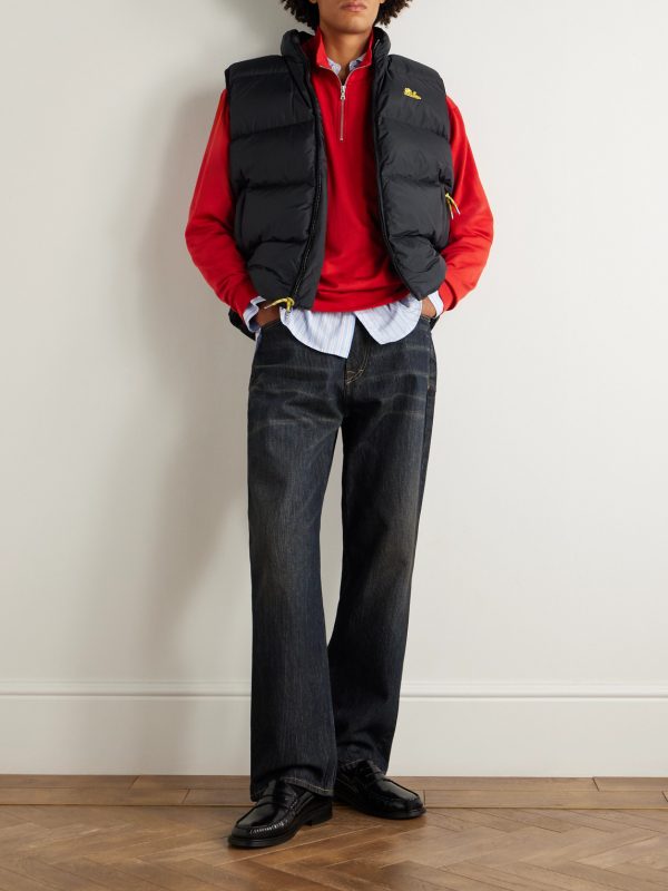 Logo-Embroidered Quilted WINDSTOPPER® by GORE-TEX LABS Down Gilet - OU