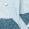Seascape Intarsia Mohair-Blend Cardigan - CU