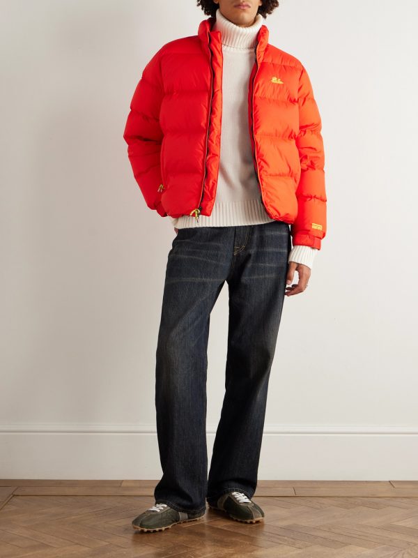 Unisphere Padded Quilted WINDSTOPPER® by GORE-TEX LABS Ripstop Hooded Down Jacket - OU Unisphere Padded Quilted WINDSTOPPER® by GORE-TEX LABS Ripstop Hooded Down Jacket - OU