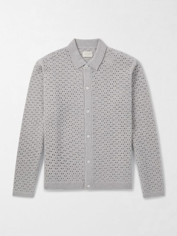 Open-Knit Wool-Blend Shirt Open-Knit Wool-Blend Shirt