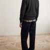 Novelty Wool Polo Shirt - BK Novelty Wool Polo Shirt - BK