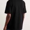 Logo-Appliquéd Cotton-Jersey T-Shirt - BK