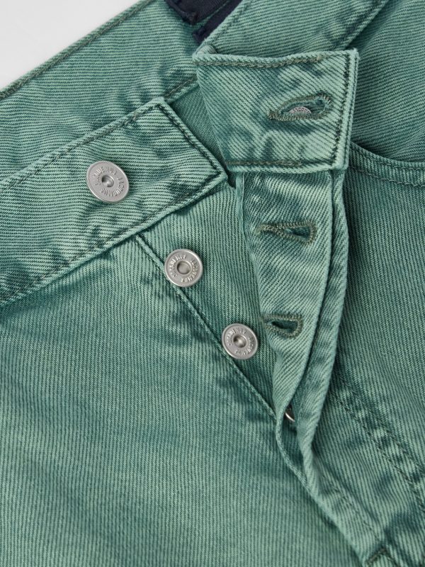 Le De-Nîmes Droit Straight-Leg Jeans - E1