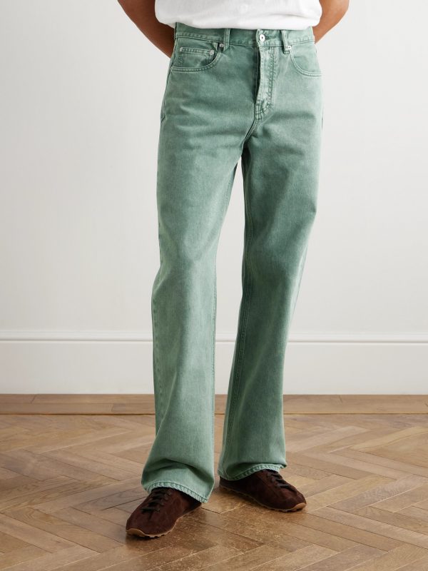 Le De-Nîmes Droit Straight-Leg Jeans - FR