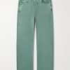 Le De-Nîmes Droit Straight-Leg Jeans