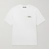 Logo-Appliquéd Cotton-Jersey T-Shirt